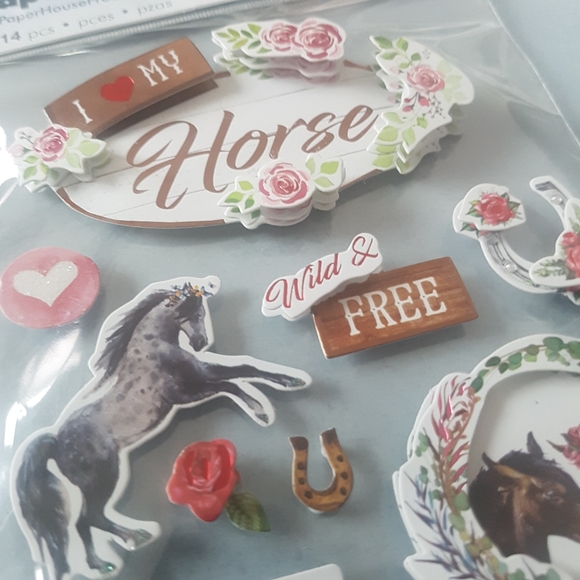 💲5️⃣ in 🛍️of3+  Horse Stickers (14 PC) - Picture 4 of 5